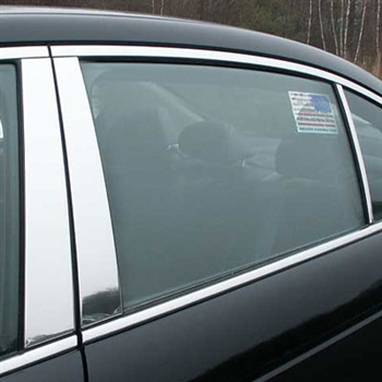 Honda Accord Sedan Chrome Pillar Post Trim, 6 piece set, 2008, 2009, 2010, 2011, 2012