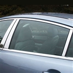 Jaguar XF Chrome Pillar Post Trim, 2009, 2010, 2011, 2012, 2013, 2014, 2015