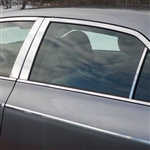 Toyota Corolla Chrome Pillar Post Trim, 6pc. Set, 2009, 2010, 2011, 2012, 2013