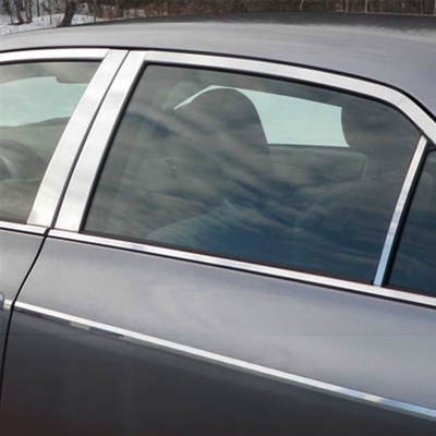 Toyota Corolla Chrome Pillar Post Trim, 6pc. Set, 2009, 2010, 2011, 2012, 2013
