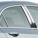 Acura TSX Chrome Pillar Post Trim, 2009, 2010, 2011, 2012, 2013, 2014