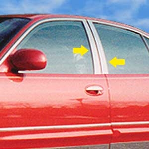 Buick Park Avenue Chrome Pillar Post Trim, 4pc  1991 - 1996