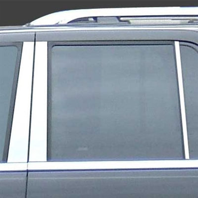 Ford Expedition Chrome Pillar Post Trim, 1997 - 2014