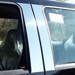 Ford Super Duty Crew Cab Chrome Pillar Post Trim, 1999, 2000, 2001, 2002, 2003, 2004, 2005, 2006, 2007, 2008, 2009, 2010, 2011, 2012, 2012, 2013, 2014, 2015, 2016