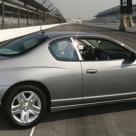 Chevrolet Monte Carlo SS 2dr. Chrome Pillar Post Trim, 2pc  2000 - 2007