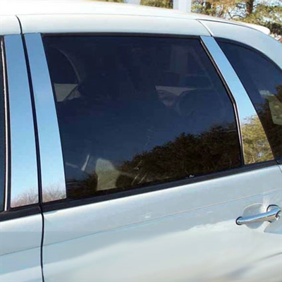 Chrysler PT Cruiser Chrome Pillar Post Trim, 6pc  2003 , 2004, 2005, 2006, 2007, 2008, 2009, 2010