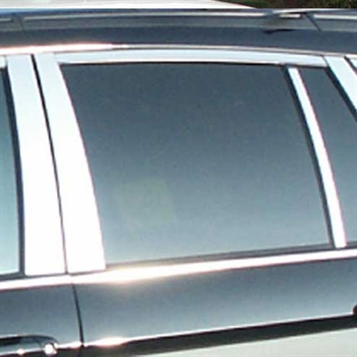 Chrysler Pacifica Chrome Pillar Post Trim, 6pc  2004, 2005, 2006, 2007, 2008