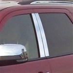 Dodge Durango Chrome Pillar Post Trim, 4pc  2004, 2005, 2006, 2007, 2008, 2009