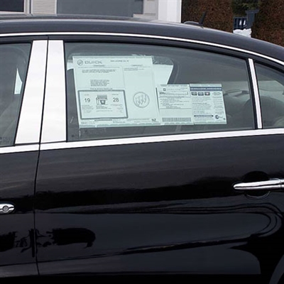 Buick Lucerne Pillar Post Trim, 6pc 2006, 2007, 2008, 2009, 2010, 2011