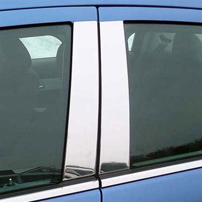 Chrysler 200 Chrome Pillar Post Trim, 4pc 2011, 2012, 2013, 2014