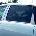 Saturn Vue Chrome Pillar Post Trim, 6 piece set, 2008, 2009, 2010
