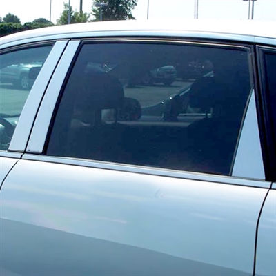 Saturn Vue Chrome Pillar Post Trim, 6 piece set, 2008, 2009, 2010