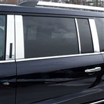 Ford Flex Chrome Pillar Post Trim, 2009, 2010, 2011, 2012, 2013, 2014, 2015, 2016, 2017, 2018, 2019