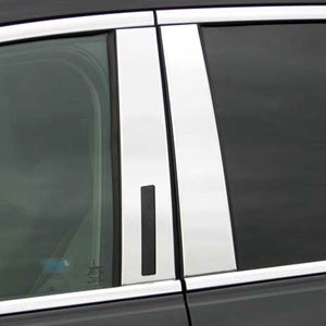 Lincoln MKT Chrome Pillar Post Trim, 2010, 2011, 2012, 2013, 2014, 2015, 2016, 2017, 2018, 2019, 2020