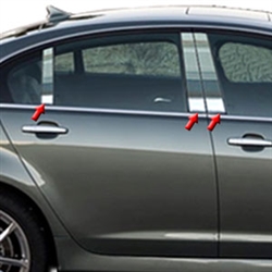 Chevrolet SS Chrome Pillar Post Trim, 2014, 2015, 2016, 2017, 2018