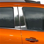 Chevrolet Trax Chrome Pillar Post Trim, 4pc 2015, 2016, 2017, 2018, 2019, 2020, 2021, 2022, 2023