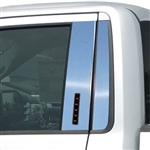 Ford F150 Regular Cab with Keyless entry Chrome Pillar Post Trim, 2015, 2016, 2017, 2018