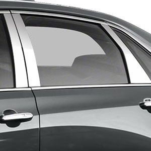 Cadillac CT6 Chrome Pillar Post Trim, 2016, 2017, 2018, 2019, 2020