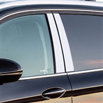 Buick Envision Chrome Pillar Post Trim, 4pc 2016, 2017, 2018, 2019, 2020