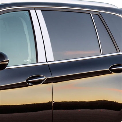 Buick Envision Chrome Pillar Post Trim, 6pc. Set, 2016, 2017, 2018, 2019, 2020