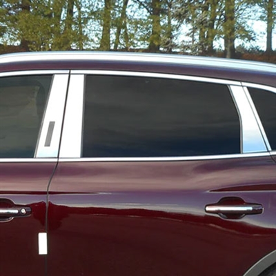 Lincoln Nautilus Chrome Pillar Post Trim, 2019, 2020, 2021, 2022, 2023