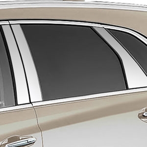 Cadillac XT5 Chrome Pillar Post Trim, 10pc. Set, 2017, 2018, 2019