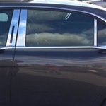 Lincoln Continental Chrome Pillar Post Trim, PP57681, 2017, 2018, 2019, 2020, 2021