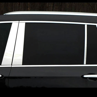 Cadillac XT6 Chrome Pillar Post Trim, 6pc 2020, 2021, 2022, 2023, 2024, 2025
