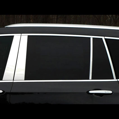 Cadillac XT6 Chrome Pillar Post Trim, 8pc 2020, 2021, 2022, 2023, 2024, 2025