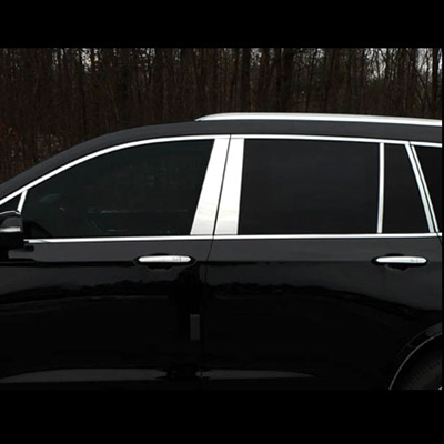 Cadillac XT6 Chrome Pillar Post Trim, 12pc 2020, 2021, 2022, 2023, 2024, 2025