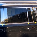 Chevrolet Suburban Chrome Pillar Post Trim, 8pc 2021, 2022, 2023