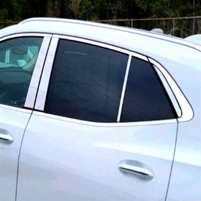 Buick Envision Chrome Pillar Post Trim, 8pc  2021, 2022, 2023