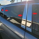 Buick Envista Chrome Pillar Post Trim, 8pc 2024