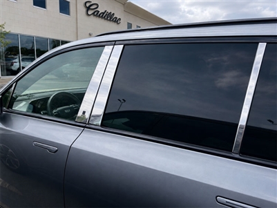 Cadillac VISTIQ Chrome Pillar Post Trim, 8pc 2026, 2027
