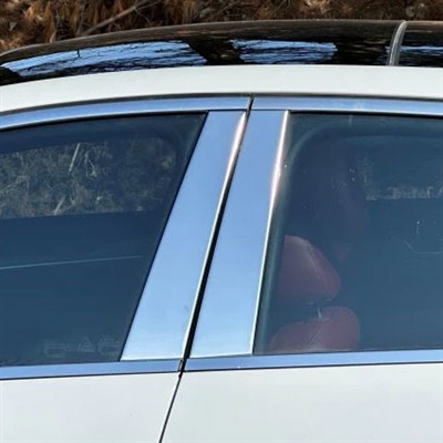 Kia K5 Chrome Pillar Post Trim, 2021, 2022, 2023, 2024, 2025, 2026