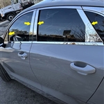 Kia K5 Chrome Pillar Post Trim, 8pc  2021, 2022, 2023, 2024