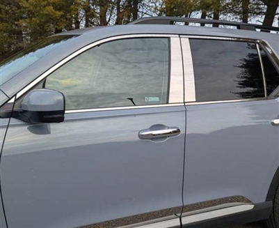 Honda Pilot Chrome Pillar Post Trim, 8pc. 2023, 2024, 2025, 2026