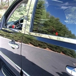 Chevrolet Suburban Chrome Window Sill Trim,, 2007, 2008, 2009, 2010, 2011, 2012, 2013, 2014