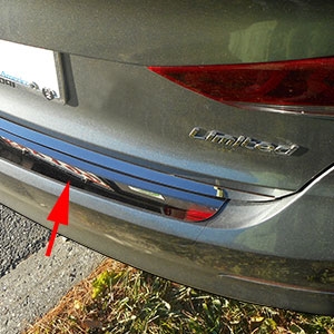 Hyundai Elantra Sedan Chrome Rear Bumper Trim, 2017, 2018