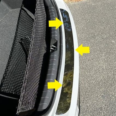 Kia K5 Chrome Rear Bumper Trim, 2021, 2022, 2023, 2024, 2025, 2026