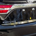 Toyota Avalon Chrome Rear Trunk Trim, 2013, 2014, 2015, 2016, 2017, 2018