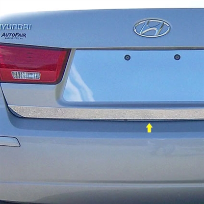 Hyundai Sonata Chrome Rear Deck Trim, 2006, 2007, 2008, 2009, 2010