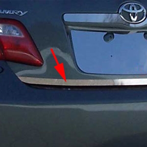 Toyota Camry Chrome Trunk Trim, 2007, 2008, 2009, 2010, 2011