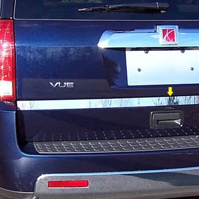 Saturn Vue Chrome Rear Deck Trunk Trim, 2003, 2004, 2005, 2006, 2007