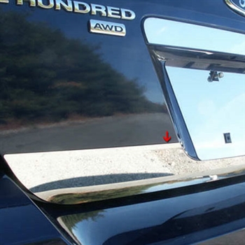 Ford Taurus Chrome Trunk Lid Trim, 2008, 2009