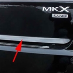 Lincoln MKX Chrome Tailgate Deck Trim, 2010, 2011, 2012, 2013, 2014