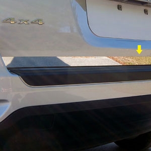 Jeep Compass Chrome Tailgate Trim, 2011, 2012, 2013, 2014, 2015, 2016