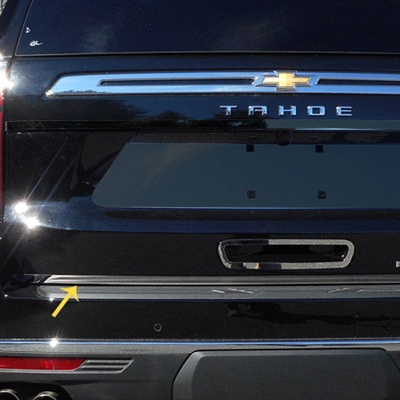 Chevrolet Suburban Chrome Rear Deck Trim, 2021, 2022, 2023