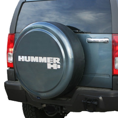 Hummer H3 Color Match Semi-Rigid Spare Tire Cover, 2006, 2007, 2008, 2009, 2010