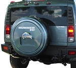 Hummer H2 Color Match Rigid Spare Tire Cover, 2005, 2006, 2007, 2008, 2009, 2010